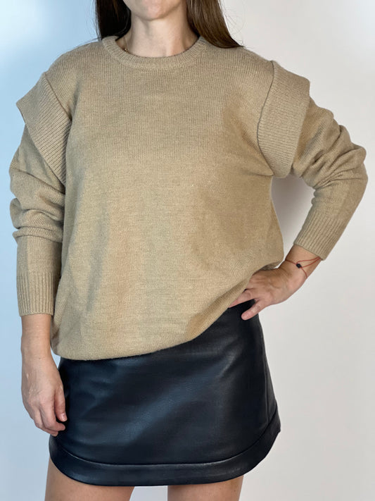 MUSCLE PANEL SWEATER